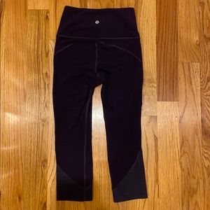 Lulu lemon cropped leggings